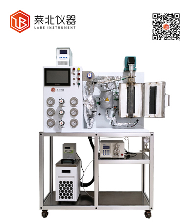 桌面式光催化裂解流化床反應裝置
