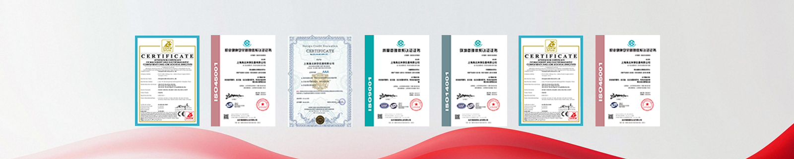 公司資質(zhì)榮譽證書